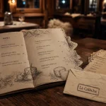 La calèche : menu de restaurant à Chamonix, Saint-Bonnet-le-Château ou Paris