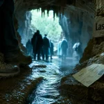 Que visiter en Périgord quand il pleut : entrée de grotte Lascaux IV
