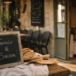 Restaurant martel sur terrasse ombragée, produits locaux et terroir