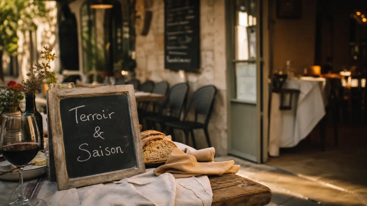 Restaurant martel sur terrasse ombragée, produits locaux et terroir