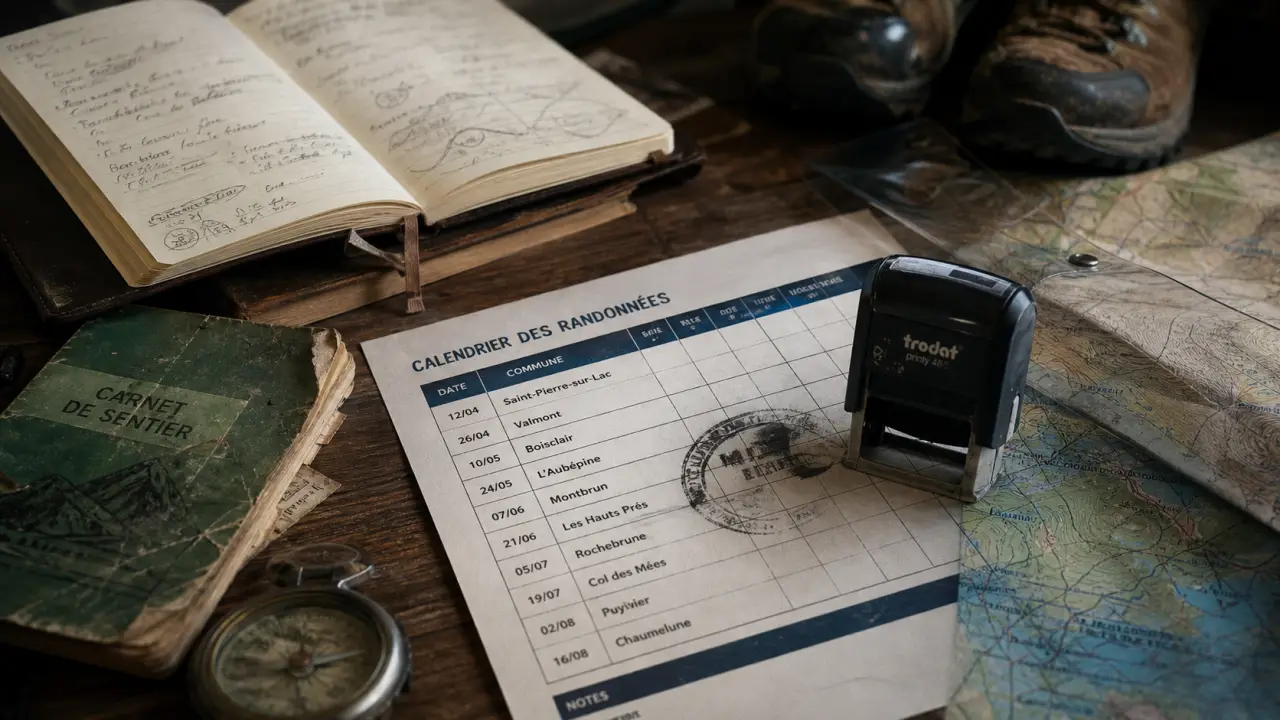 Agenda randonnée Corrèze : dates et communes, distances