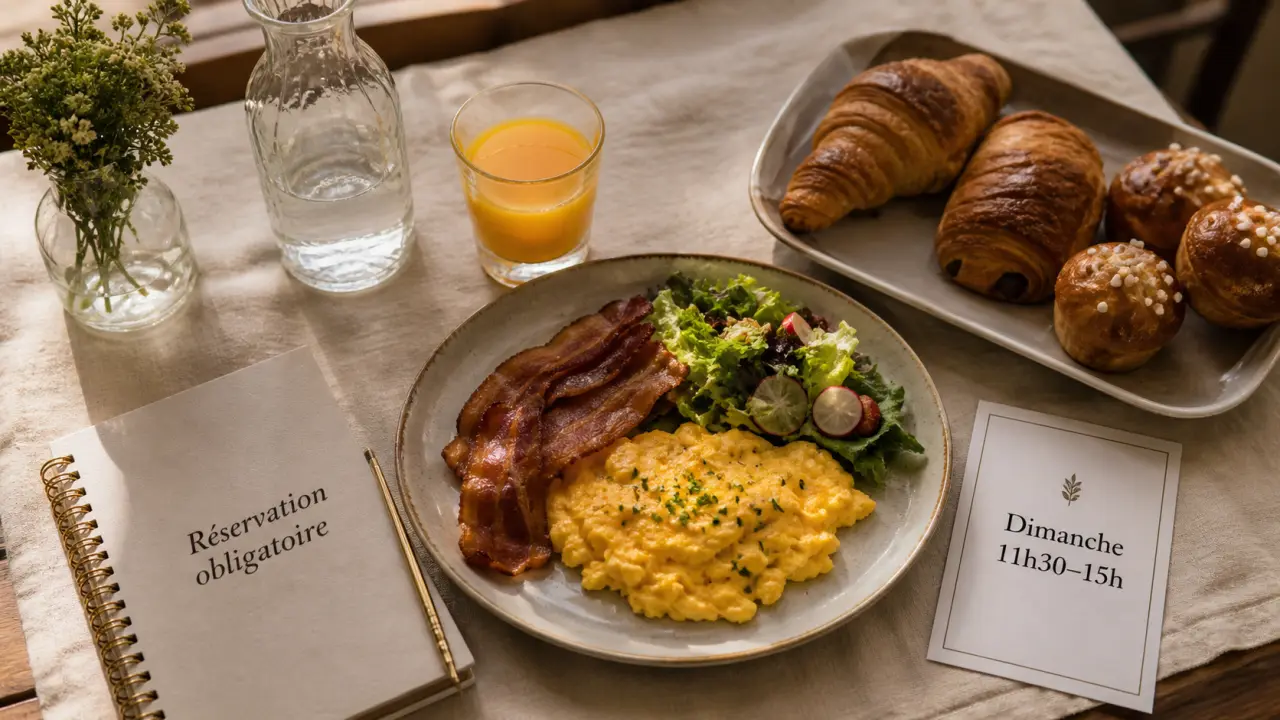 Brunch Clermont Ferrand : buffet du dimanche, réservation