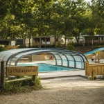 Camping la chataigneraie dordogne : piscine couverte chauffée