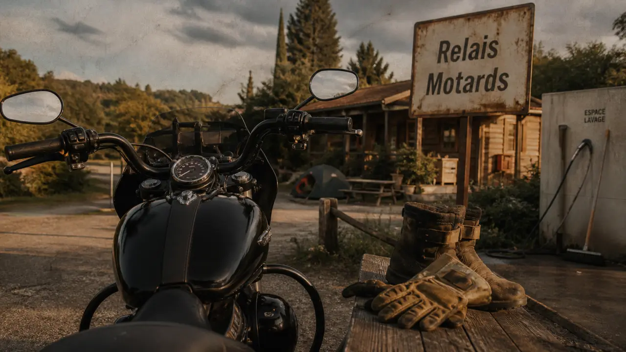 Camping moto Dordogne : moto et services au camping