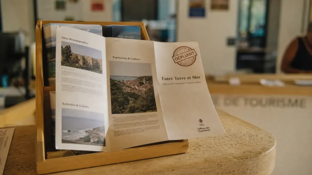 Dépliant tourisme : contenus, plis et finitions pour donner envie de visiter