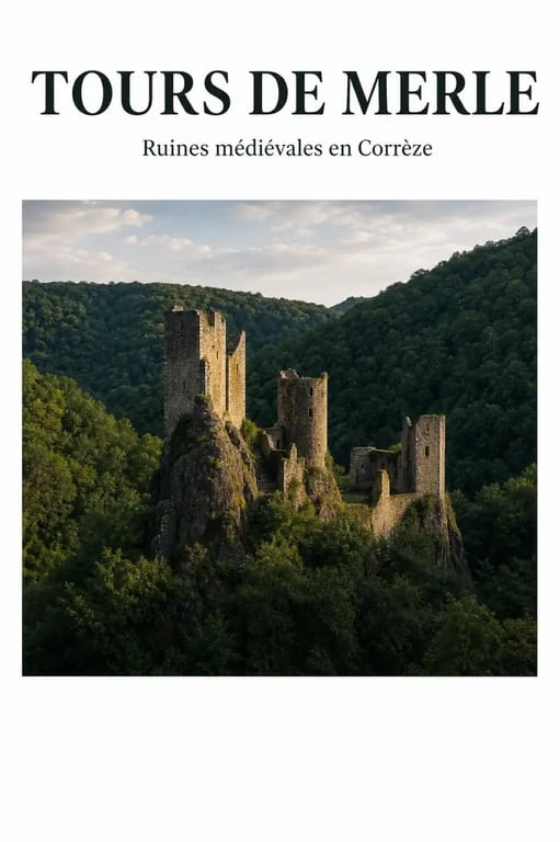 Liste des châteaux en Corrèze : les Tours de Merle au milieu d’un site médiéval spectaculaire