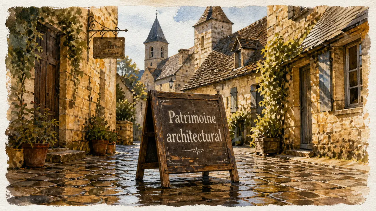 Journée du patrimoine 2025 dordogne : rue ancienne et architecture rare