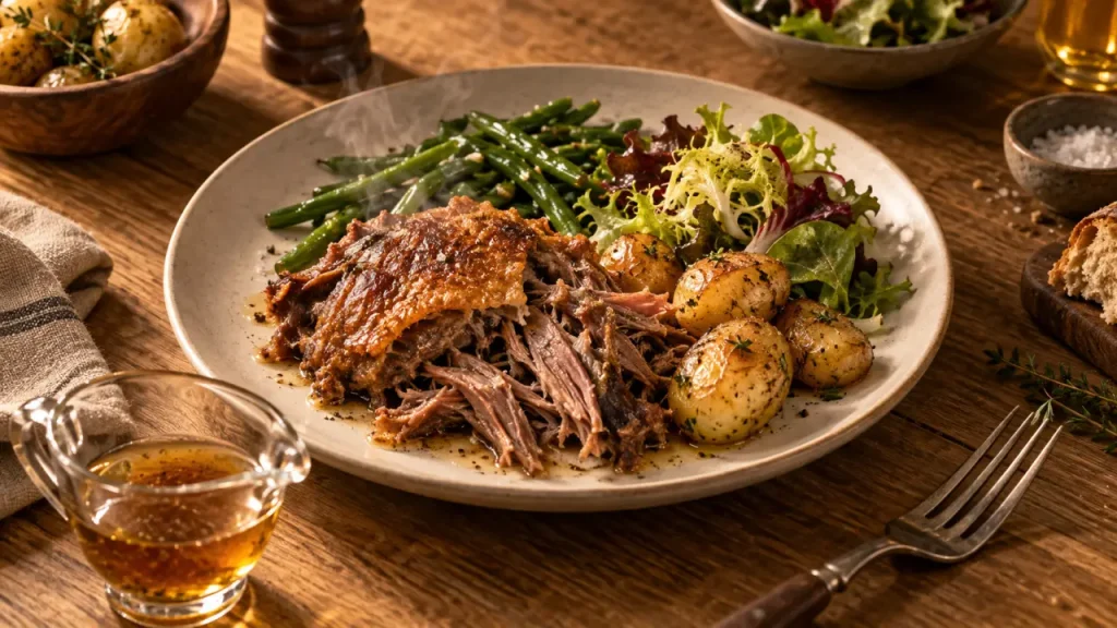 Confit de canard accompagnements : l’erreur qui alourdit l’assiette à coup sûr
