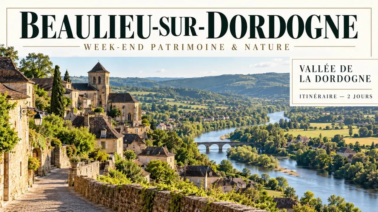 Tourisme autour de Beaulieu-sur-Dordogne : villages de caractère et paysages de la vallée