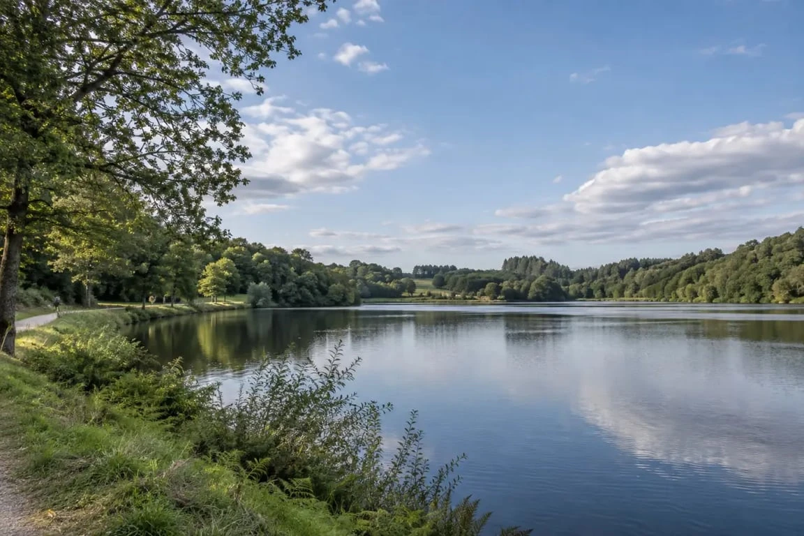 Promenade au lac d’Arfeuille à Saint-Yrieix-la-Perche